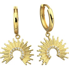 Pirnus Diamond Gramı : 1.96 14 Ayar Altın Küpe