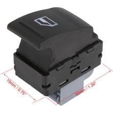 Parçazamanı Volkswagen Transporter T5 2003-2010 Cam Açma Anahtarı Sağ Tekli