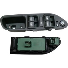 Parçazamanı Fıat Egea I 2015 - Sonrası Sol Cam Açma Anahtarı Yeşil Soket