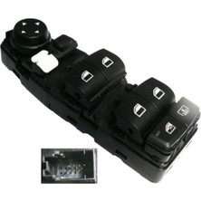 Parçazamanı Bmw F10 5 Kasa 530D 2010-2016 Sağ Arka Cam Anahtarı Siyah 4 Pin