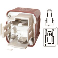 Parçazamanı Toyota Hı Lux 4p Soketli Fan Röle 12 Volt