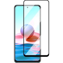 CepStok Xiaomi Redmi Note 10S Kırılmaz Cam 5d Tam Kaplayan 9h Temperli Ekran Koruyucu