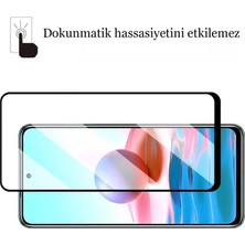 CepStok Xiaomi Redmi Note 10S Kırılmaz Cam 5d Tam Kaplayan 9h Temperli Ekran Koruyucu