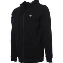 Hummel Hmlt-ic ico Zip Erkek Siyah Sweatshirt 921836-2001