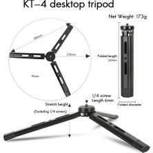 Archive Mini Tripod Alüminyum Alaşım Masaüstü Standı Tripod Zhiyum S Sc Kamera Kamera Projektör Için 1/4 Inç Vida ile (Yurt Dışından)