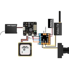 Archive Fpv Minimosd Minim Mini Osd Ekran Görüntüsü ile CC3D NAZE32 F3 F4 Uçuş Kontrol Cihazı Için Kv Takım Modu (Yurt Dışından)