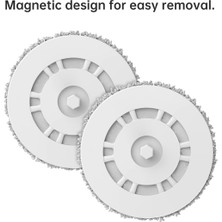Decisive Dreame Bot L10S Ultra Elektrikli Süpürge Aksesuarları Paspas Bezi Pedleri Için Uyumlu 8x Yedek Parçalar Paspas Pedi (Yurt Dışından)
