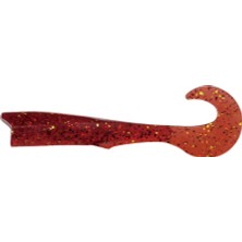 Duo Beach Walker Jumbo Grub Kuyruk 8cm S022 Gorgeous Red (X5)