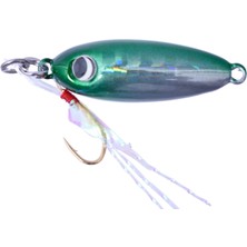 Major Craft Nano Aji Metal 1.5gr 16MM #02 Green Silver Uv