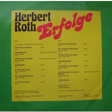 Herbert Roth - Erfolge Pop Vinly Plak