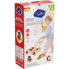 373-ONY Onyıl, Ahşap Eğitici Bloklu Araba