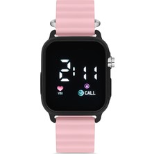 Aqua Di Polo 1987 Unisex Pembe Silikon Dijital LED Kol Saati APWR033307