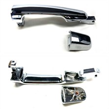 Nevparça Kol Kapı L200 06-14 Ön Dış Lh (Kol Devamı Ile) (Krom)