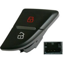 Parçazamanı Audı A5 2008 - 2016 Sol Ön Iç Merkezi Kilit Anahtarı Kırmızı