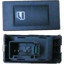 Parçazamanı Volkswagen Polo Classıc 2000-2002 Tekli Cam Açma Anahtarı 5 Pin