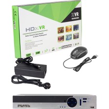 PLATO PL-22034 16 KANAL 5IN1 1080N 5 MP DESTEKLİ DVR KAYIT CİHAZI (H265)