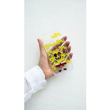 Becaseof Iphone Uyumlu Spongebob Tasarımlı Şeffaf Kılıf