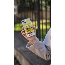 Becaseof Iphone Uyumlu Spongebob Tasarımlı Şeffaf Kılıf