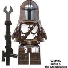 Papajack Tek Satış Star Wars Yapı Taşları Mandalorian Tuğla Yıldız Modeli Figürleri Oyuncaklar Çocuk Hediye WM6085 (Yurt Dışından)