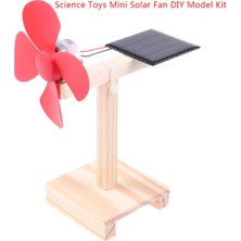 Papajack Bilim Oyuncak Mini Güneş Fan Dıy Model Kit Ahşap Öğrenciler Fizik Eğitici Oyuncak (Yurt Dışından)