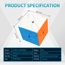 Papajack Akçaağaç Yaprakları Skewb Hız Küpü Moyu Meilong Ivy Küp Etiketsiz Sihirli Küp Bulmaca (Yurt Dışından)