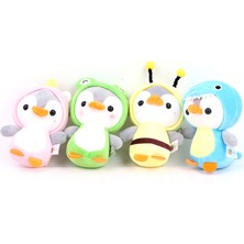 Papajack Adet 12 cm Penguen Dolması Peluş Hayvan Kolye Anahtarlık Çocuk Mini Peluş Oyuncaklar Hediye (Yurt Dışından)