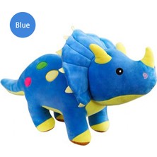 Papajack 40CM Yaratıcı Peluş Yumuşak Triceratops Peluş Oyuncak Dinozor Bebek Doldurulmuş Oyuncak Hediyeler (Yurt Dışından)