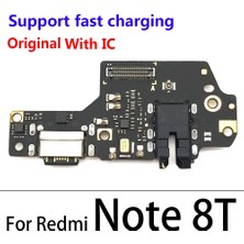 Papajack USB Şarj Portu Kurulu Flex Kablo Konektörü Parçası Xiaomi Redmi Için Not 8t 9s 8 7 9 Pro Mikrofon Mikrofon Modülü (Yurt Dışından)