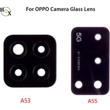 Papajack Oppo Için A32 A52 A72 A53 A55 Telefon Arka Pil Kapağı Kılıfı Kapı Konut Cam Kamera Lens Yedek Parçalar (Yurt Dışından)