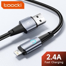 Papajack Toocki USB Yıldırım Kablosu iPhone 13 12 11 Pro Max Mini Xs Xr 8 7 Artı 6s Hızlı Şarj Kablosu iPhone Şarj Cihazı Tel Veri 3m (Yurt Dışından)