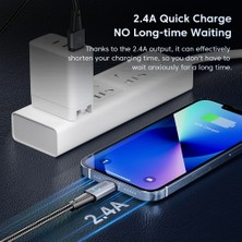 Papajack Toocki USB Yıldırım Kablosu iPhone 13 12 11 Pro Max Mini Xs Xr 8 7 Artı 6s Hızlı Şarj Kablosu iPhone Şarj Cihazı Tel Veri 3m (Yurt Dışından)