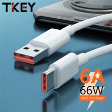 Papajack Lovebay 6A 66W USB C Tipi Süper Hızlı Kablo USB Hızlı Şarj Telefon Şarj Cihazı Veri Kablosu Huawei Mate 40 50 Xiaomi 11 10 Pro (Yurt Dışından)