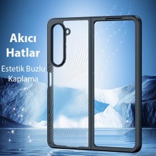 Coofbe Premium Darbe Emici Hidrofobik Sararmaz Samsung Galaxy Z Fold5 Kılıf Samsung Z Fold5 Kılıf