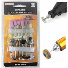 Yu-Su Tools Zımpara Taşlama Gravür Seti - 24 Parça