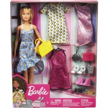 Barbie Barbie'nin Kıyafet Kombinleri Oyun Seti GDJ40 [mustazen]