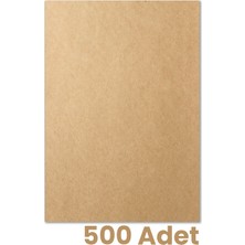 Balkan Kraft Oto Paspas Kağıdı 500 Adet - 35X50CM - 120G Kalın Karton Baskısız Boş