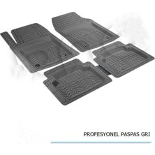 Puando Oto Paspas Universalprofosyonel Gri Havuzlu Paspas 6 Parça