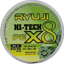 Ryuji X8 150M Green Ip Misina