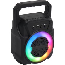 Tarzbuya Tarzbu ABS-1309 Rgb Fm Kablosuz Hoparlör - Siyah