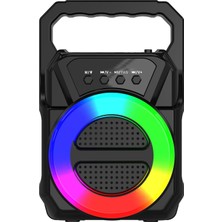 Tarzbuya Tarzbu ABS-1309 Rgb Fm Kablosuz Hoparlör - Siyah