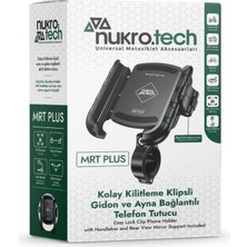 Nukrotech Mrt Plus Klipsli Motosiklet Telefon Tutucu