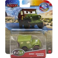Disney Cars Cars Renk Değiştiren Araçlar Sarge HMH91