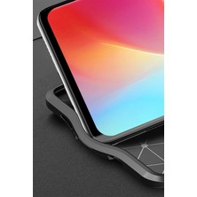 Newface Xiaomi Mi Note 10 Lite Kılıf Focus Derili Silikon - Kırmızı 277097