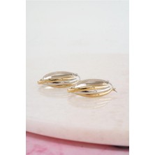 By Zeyna Aksesuar Kadın Vip Seri 316 L Paslanmaz Çelik Küpe