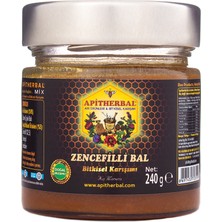 Apitherbal Mix Zencefilli Bal (Kış Macunu) 2li 240 G