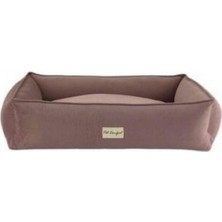 Pet Comfort Golf Neva Toz Pembe Köpek Yatağı M 60X75cm 276097