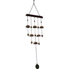T. Concept Demir Fil Halkalı Rüzgar Çanı 85 cm