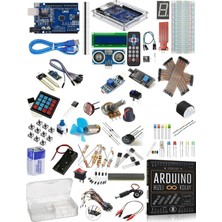 Ponemio Arduino Uno R3 Full Başlangıç Seti 84 Parça 274 Adet Kitap Hediyeli