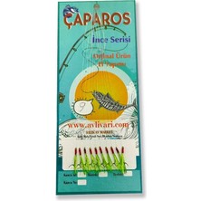 Avlivarı Çaparos Çapari Ince Serisi Açık Yeşil