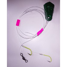 Avlivarı Glow Kancalı Ikili Dip Takım